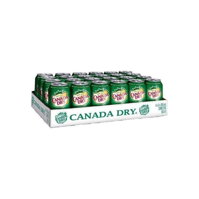 Canada Dry Ginger Ale - Regular - 24 x 355ml Can - Miller & Bean Coffee Company