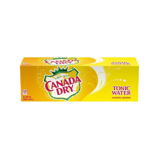 Canada Dry Tonic Water 12 x 355ml Can - Miller & Bean Coffee Company