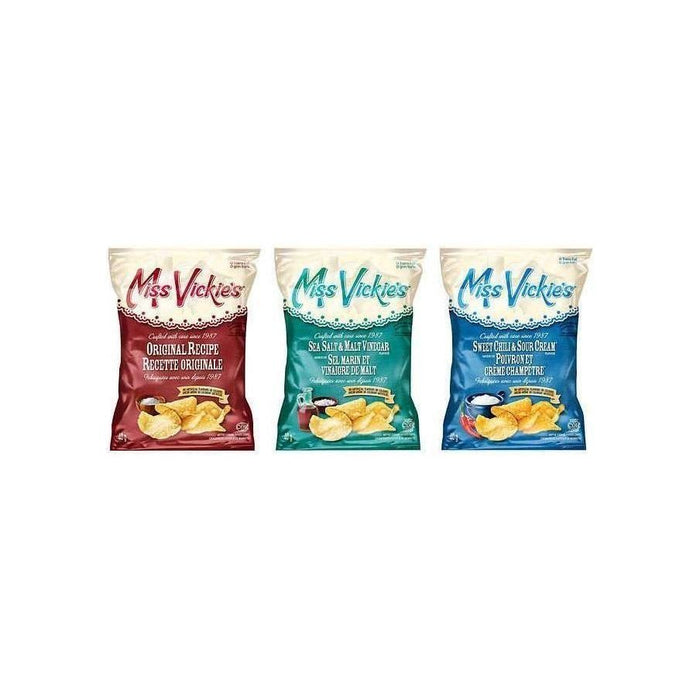 Chips - Miss Vickie's - Variety Box - 36 x 24g Bags - Miller & Bean Coffee Company