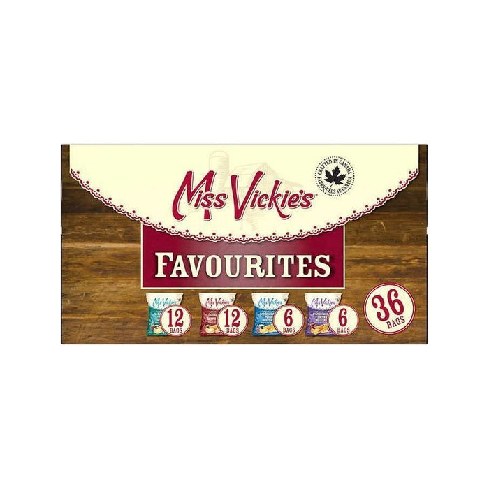 Chips - Miss Vickie's - Variety Box - 36 x 24g Bags - Miller & Bean Coffee Company