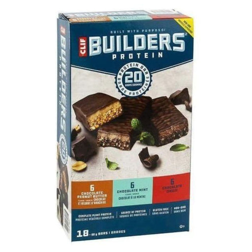 Clif Bar Builders Protein 18 x 68g - Miller & Bean Coffee Company