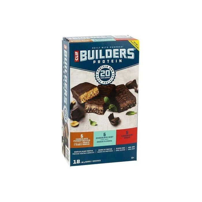 Clif Bar Builders Protein 18 x 68g - Miller & Bean Coffee Company