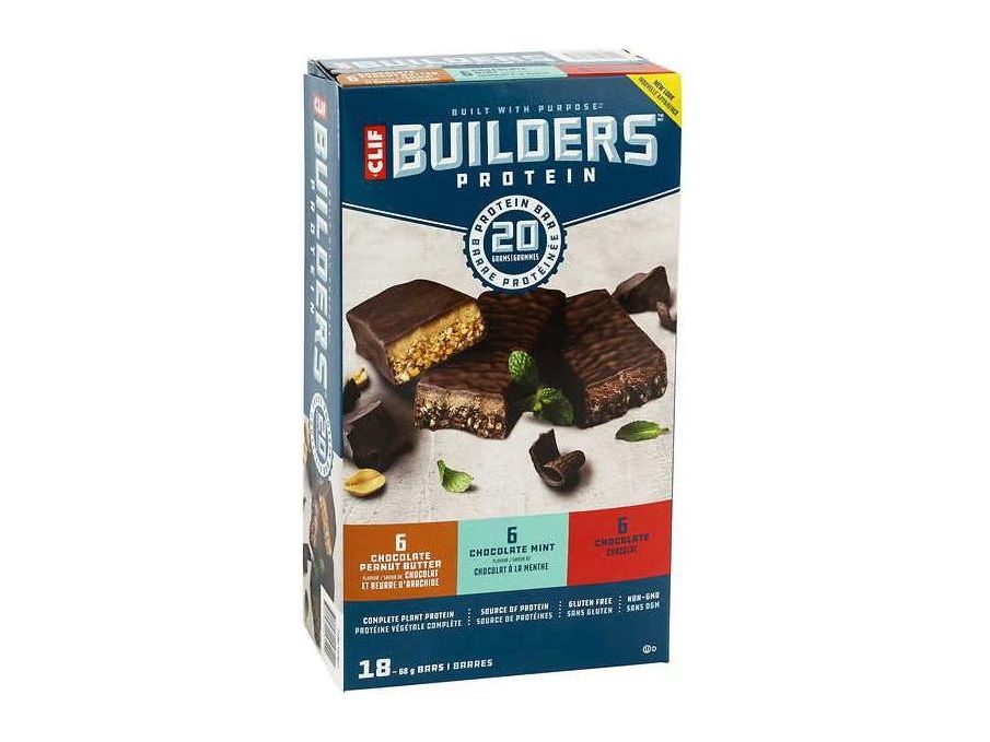 Clif Bar Builders Protein 18 x 68g - MB Grocery