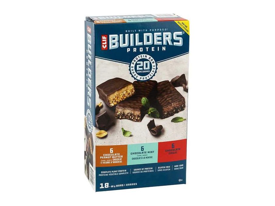 Clif Bar Builders Protein 18 x 68g - MB Grocery