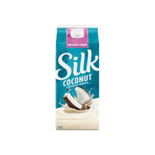 Coconut Beverage Unsweetened Original Dairy - Free - Silk - 1.89L - Miller & Bean Coffee Company