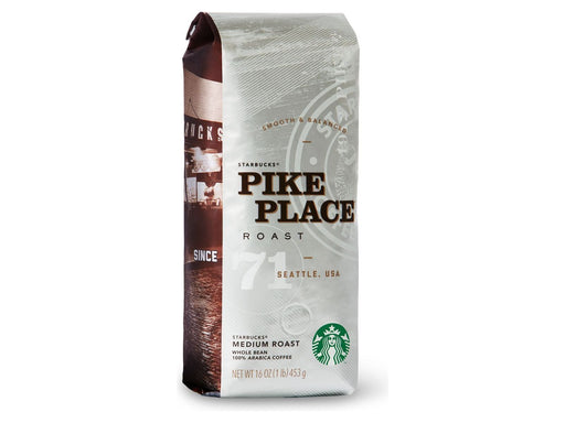 Coffee - Starbucks Pike Roast - Beans - 1lb Bag - MB Grocery