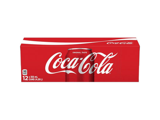 Coke Classic Cans 12X355ml - MB Grocery
