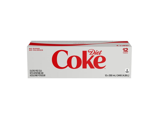 Coke - Diet - 12 x 355ml Can - MB Grocery
