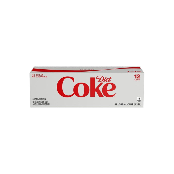 Coke - Diet - 12 x 355ml Can - Miller & Bean Coffee Company