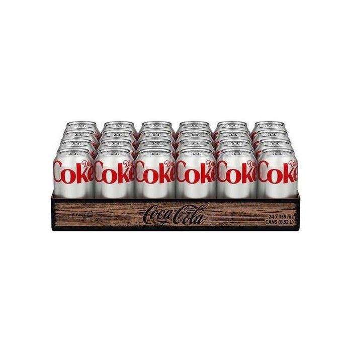 Coke - Diet - 24 x 355ml Can - Miller & Bean Coffee Company