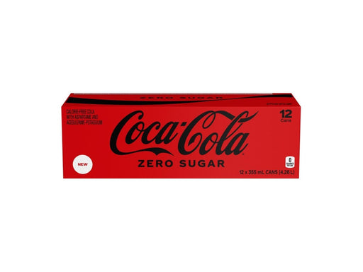 Coke - Zero - 12 x 355ml Can - MB Grocery