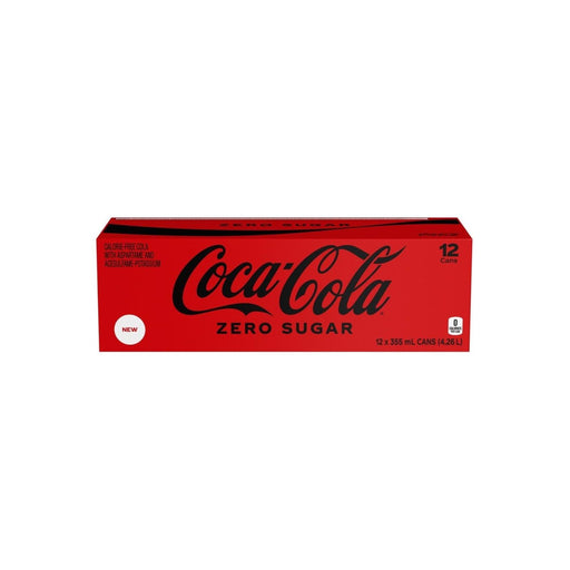 Coke - Zero - 12 x 355ml Can - Miller & Bean Coffee Company