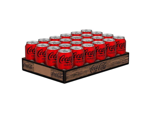 Coke - Zero - 24 x 355ml Can - MB Grocery
