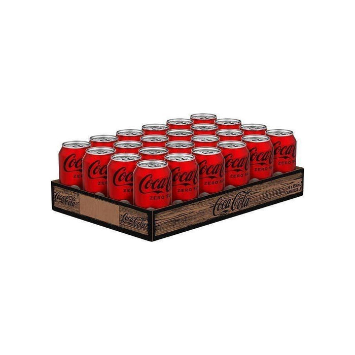 Coke - Zero - 24 x 355ml Can - Miller & Bean Coffee Company