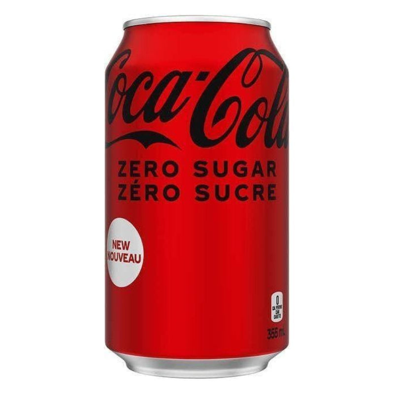 Coke - Zero - 24 x 355ml Can - Miller & Bean Coffee Company