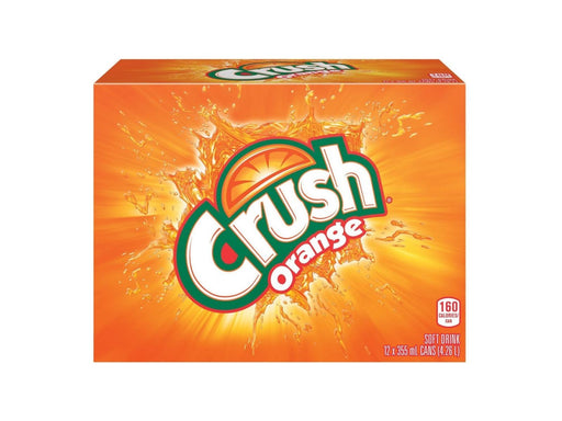 Crush Orange - 12 x 355ml Can - MB Grocery