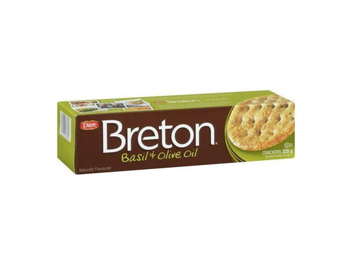 Dare Breton Basil And Olive Oil 225g - MB Grocery