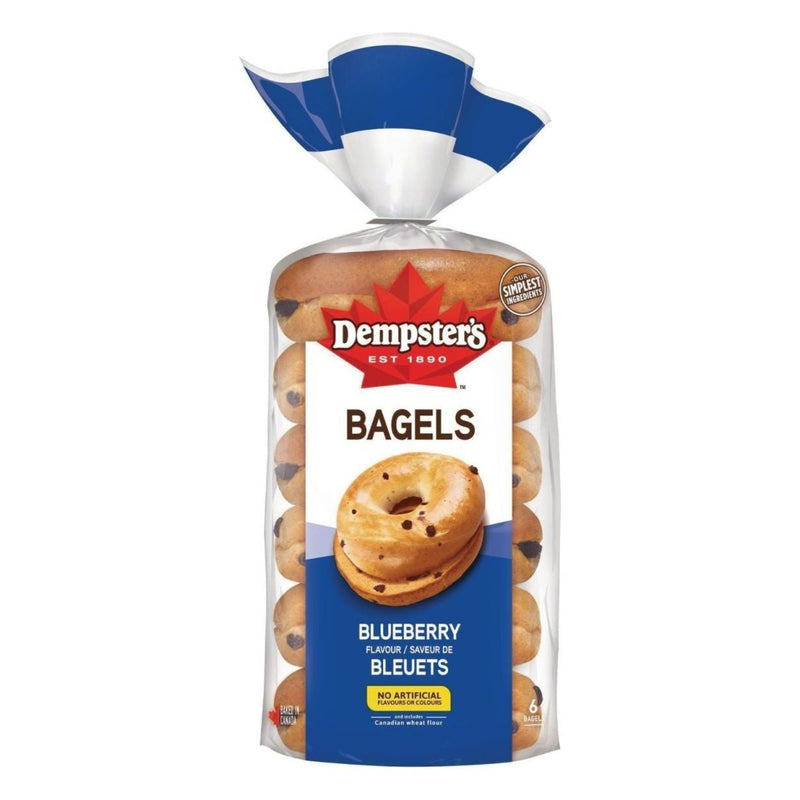 Dempster's Blueberry Flavour Bagels - Miller & Bean Coffee Company