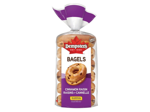 Dempster's Cinnamon Raisin Bagels - MB Grocery