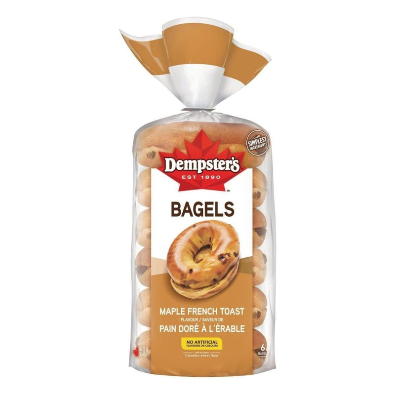 Dempster's Maple French Toast Flavour Bagels - Miller & Bean Coffee Company