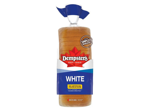 Dempster's White Bread - 675g Loaf - MB Grocery