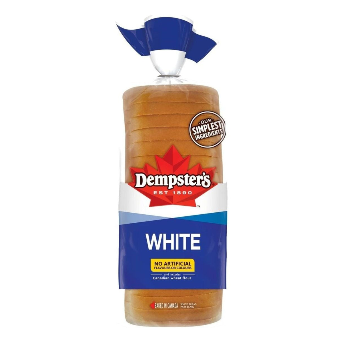 Dempster's White Bread - 675g Loaf - Miller & Bean Coffee Company