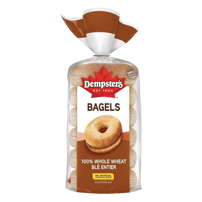 Dempster's Whole Wheat Bagels - Miller & Bean Coffee Company