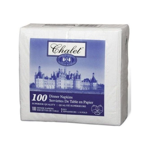 Dinner Napkins - Pack of 100 - 2 Ply - Miller & Bean Coffee Company