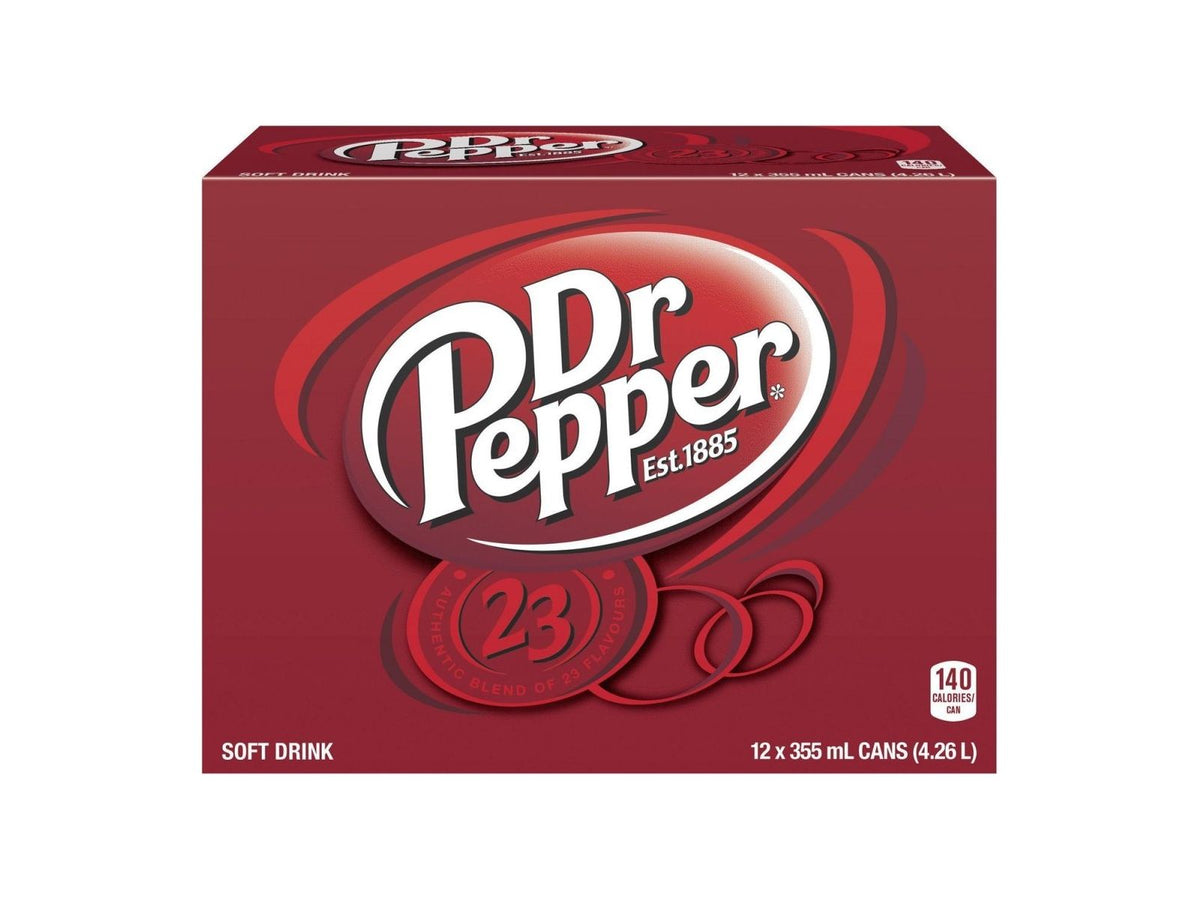 Dr Pepper - 12 x 355ml Can — Miller & Bean Coffee Company
