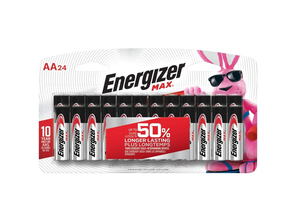 ENERGIZER RECHARGE AA outlets 24 COUNT