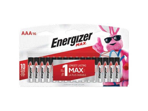 Energizer MAX AAA Alkaline Batteries - 16 Pack - MB Grocery