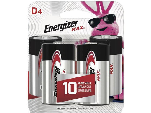 Energizer MAX Alkaline D Batteries - 4 Pack - MB Grocery