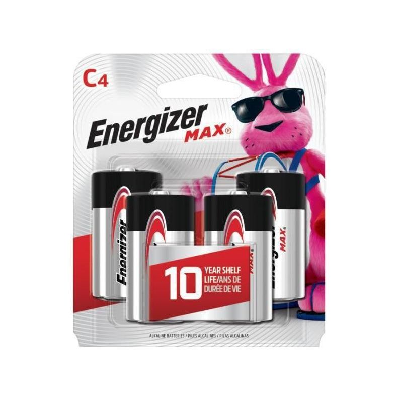 Energizer MAX - C - Alkaline Batteries - 4 Pack - Miller & Bean Coffee Company