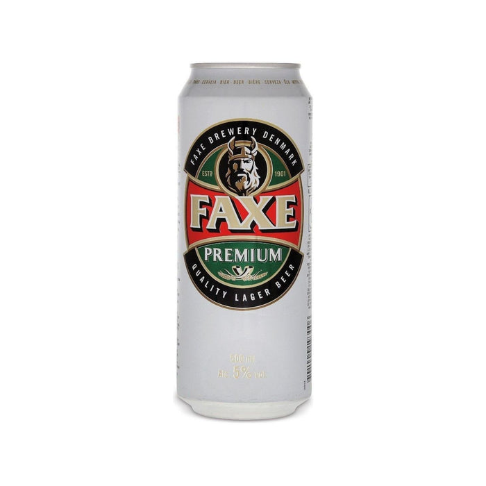 Faxe Premium Lager - 6 x 500ml Can - Miller & Bean Coffee Company