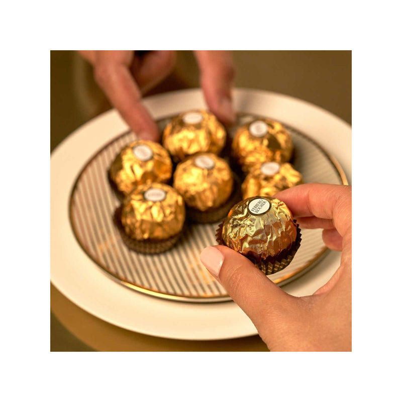 Ferrero Rocher Fine Hazelnut Milk Chocolate - Box of 36 Chocolates - Miller & Bean Coffee Company