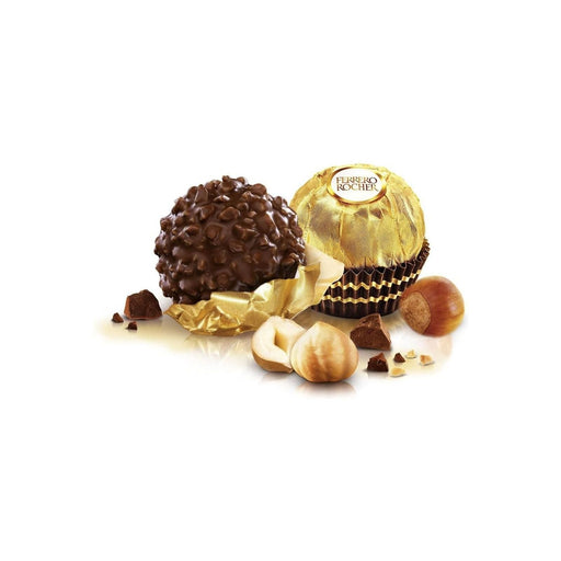 Ferrero Rocher Fine Hazelnut Milk Chocolate - Box of 36 Chocolates - Miller & Bean Coffee Company