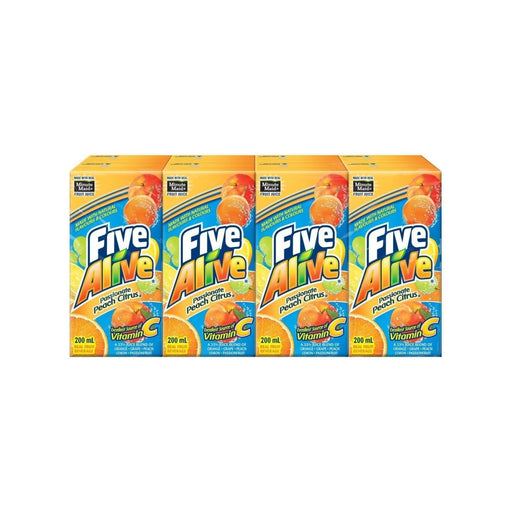 Five Alive Passionate Peach Citrus - 8 x 200ml - Miller & Bean Coffee Company
