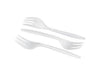 Forks - Plastic - Economy Weight - Case of 1000 - MB Grocery