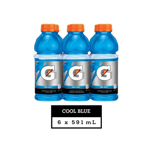 Gatorade Cool Blue Sports Drink - 6 x 591ml - Miller & Bean Coffee Company