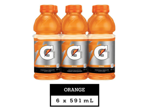 Gatorade Orange Sports Drink - 6 x 591ml - MB Grocery