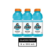 Gatorade Zero Glacier Freeze Sports Drink - 6 x 591ml - Miller & Bean Coffee Company