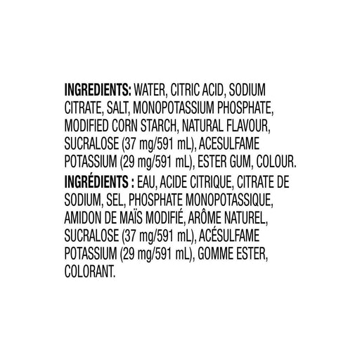 Gatorade Zero Glacier Freeze Sports Drink - 6 x 591ml - Miller & Bean Coffee Company