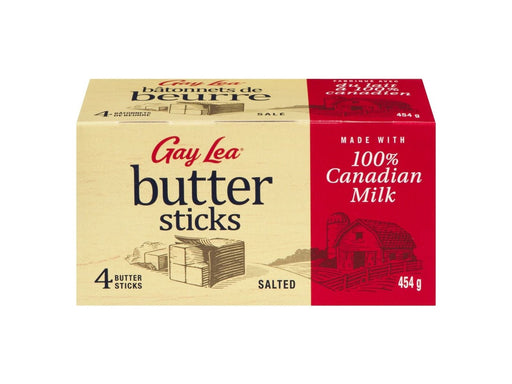 Gay Lea Butter Sticks - Salted - 454g - MB Grocery