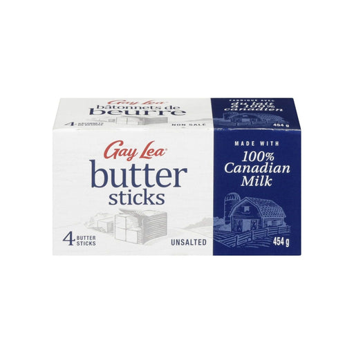Gay Lea Butter Sticks - Unsalted - 454g - Miller & Bean Coffee Company