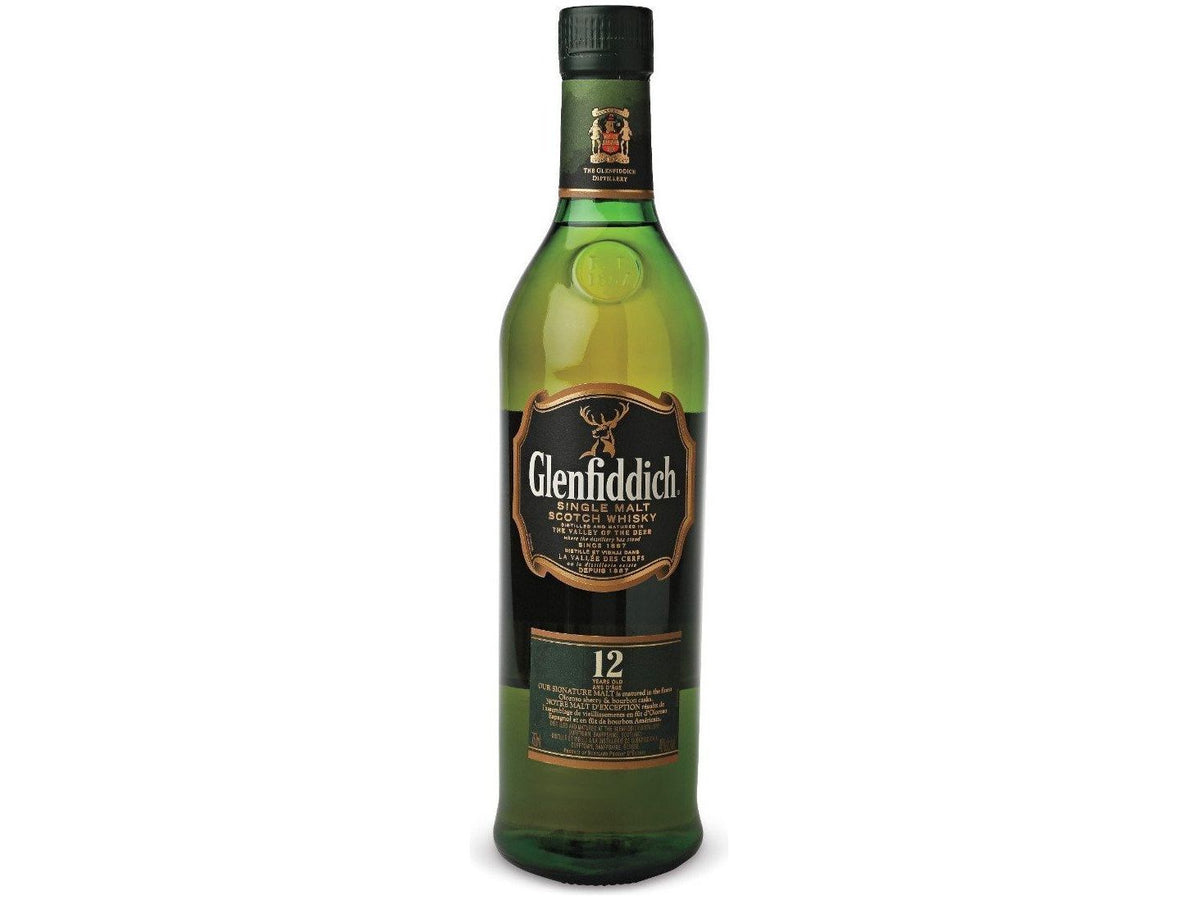 Glenfiddich 12 Year Old Single Malt Scotch Whisky – De Wine Spot