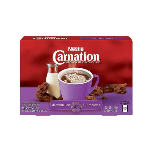 Hot Chocolate - Instant - Carnation Marshmallow Sachets - 10 x 25g - Miller & Bean Coffee Company