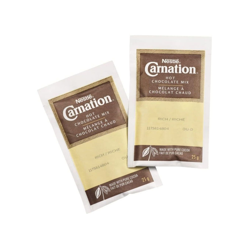 Hot Chocolate - Instant - Carnation Rich and Creamy Sachets - 50 x 19g - Miller & Bean Coffee Company