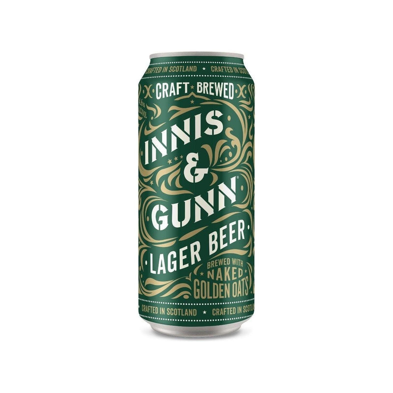 Innis & Gunn Lager - 6 x 500ml Can - Miller & Bean Coffee Company