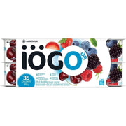 IOGO Creamy 0% - Strawberry, Raspberry, Blueberry, Cherry - Pack of 16 x 100g - Miller & Bean Coffee Company
