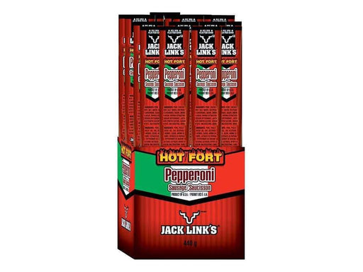 Jack Link’s Hot Pepperoni Sticks 20 × 22 g - MB Grocery